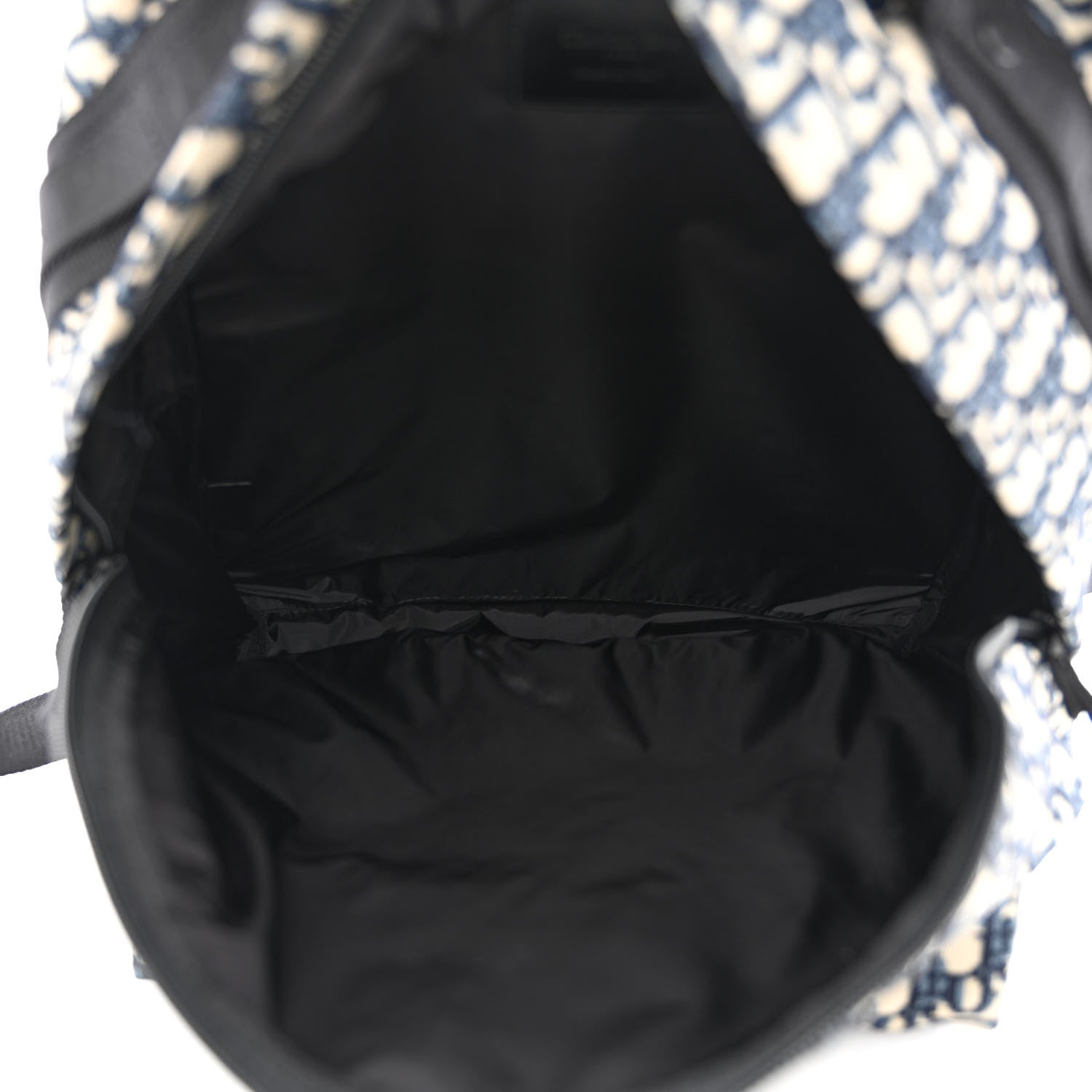 Christian Dior Oblique Diortravel Backpack Blue 5 of 10