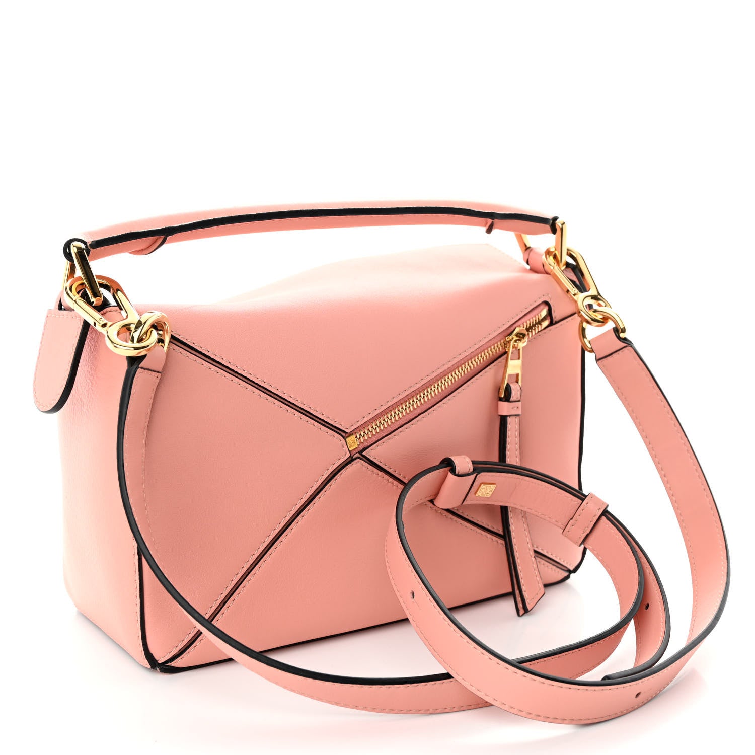 Loewe Calfskin Small Puzzle Bag Soft Pink 3 of 9