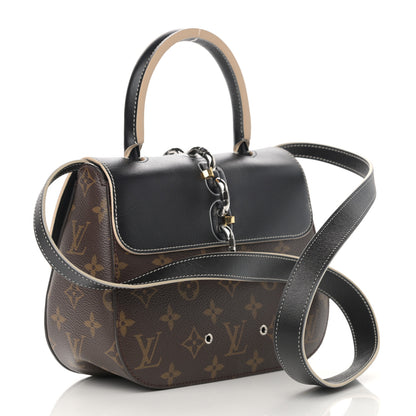 Louis Vuitton Calfskin Monogram Chain It Bag PM Black 3 of 12
