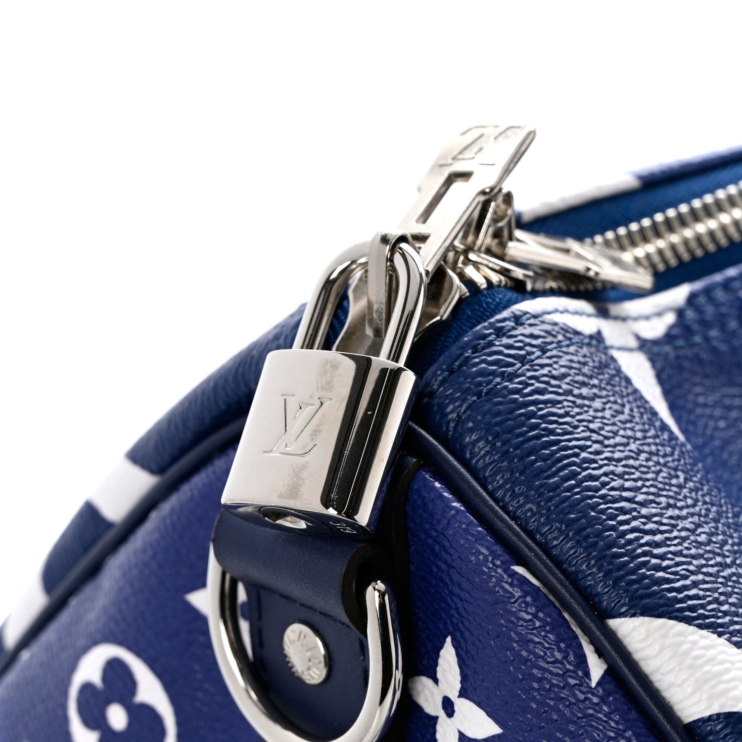 Louis Vuitton Monogram Escale Keepall Bandouliere 50 Blue 11 of 11