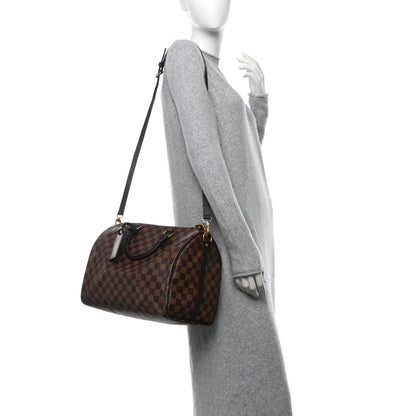 Louis Vuitton Damier Ebene Speedy Bandouliere 35 2 of 9
