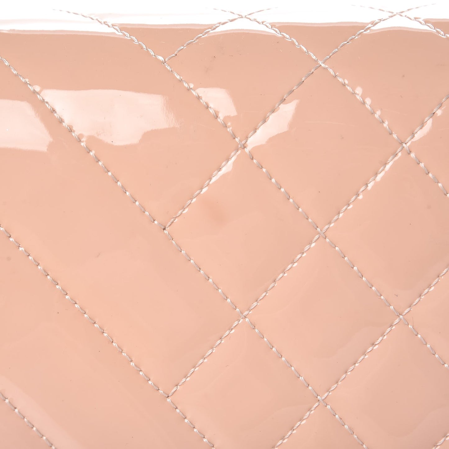 Patent Chevron New Medium Boy Flap Light Pink