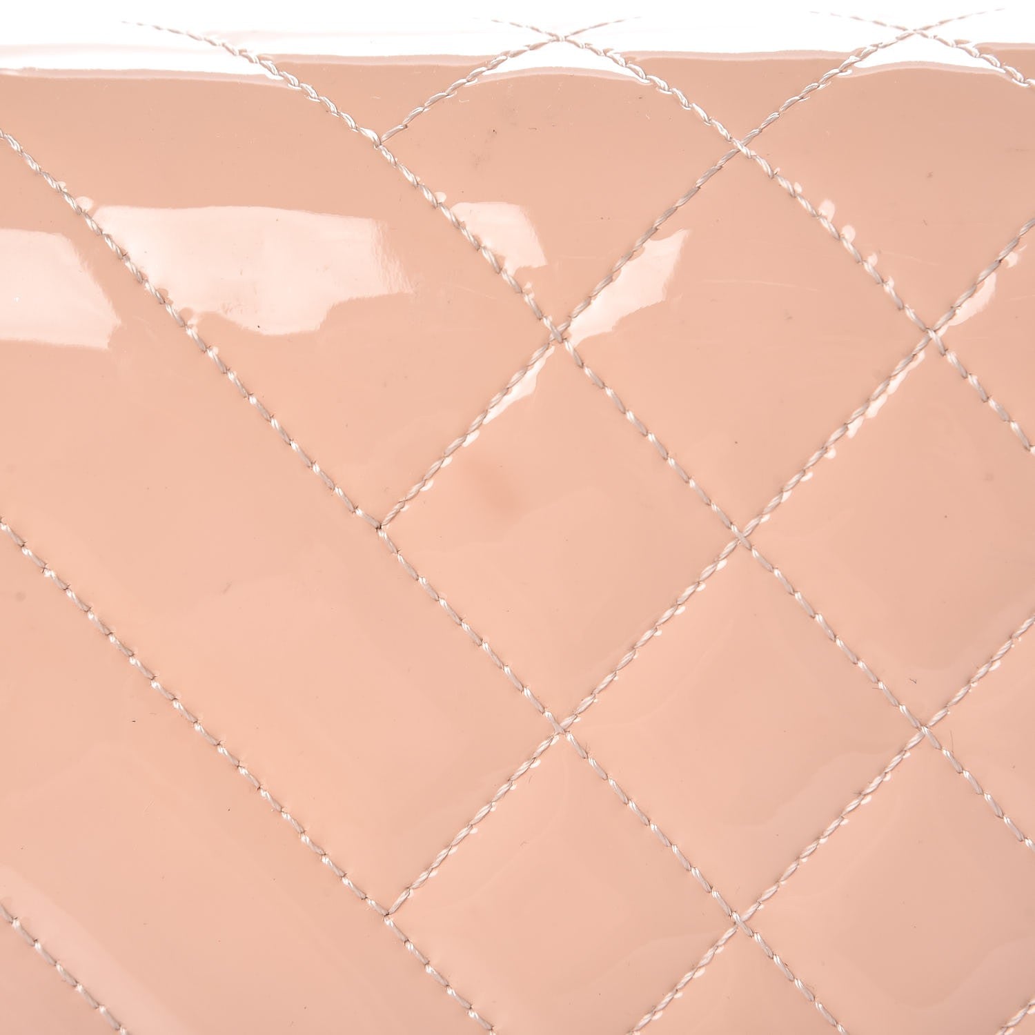 Chanel Patent Chevron New Medium Boy Flap Light Pink 9 of 16