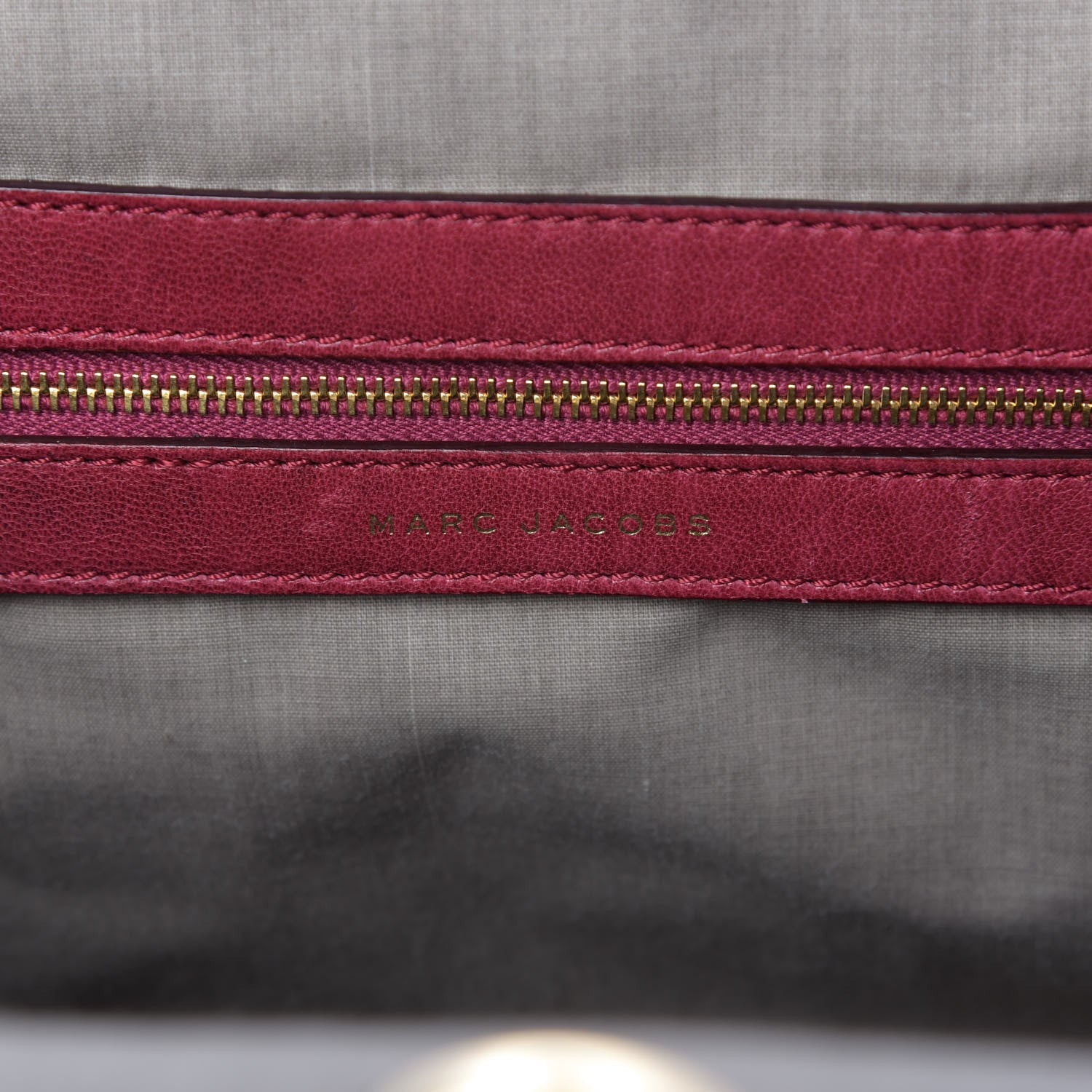 Marc Jacobs Lambskin Quilted Stam Fuchsia 9 of 10