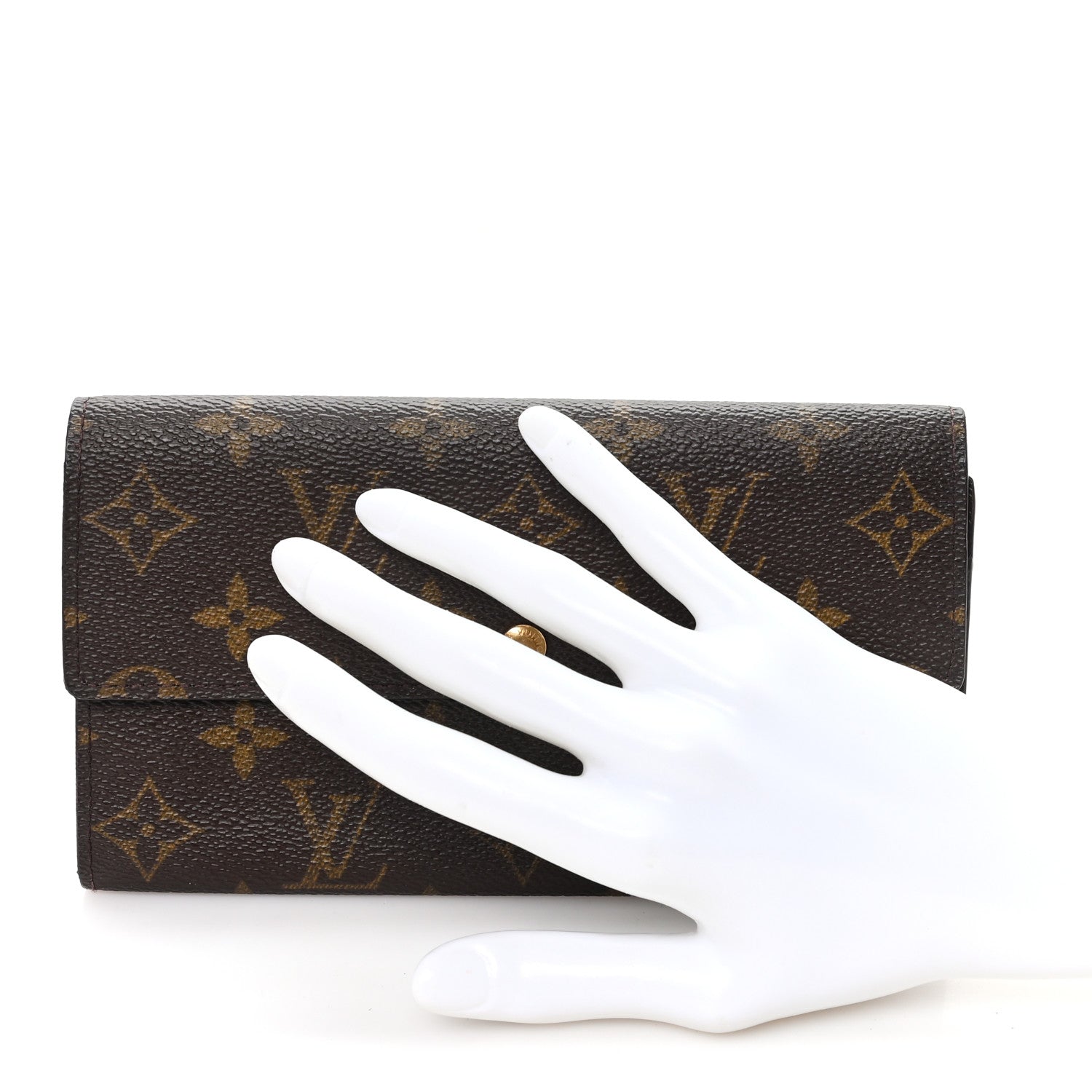 Louis Vuitton Monogram Sarah Wallet 2 of 7