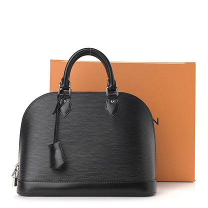 Louis Vuitton Epi Alma PM Black 12 of 12