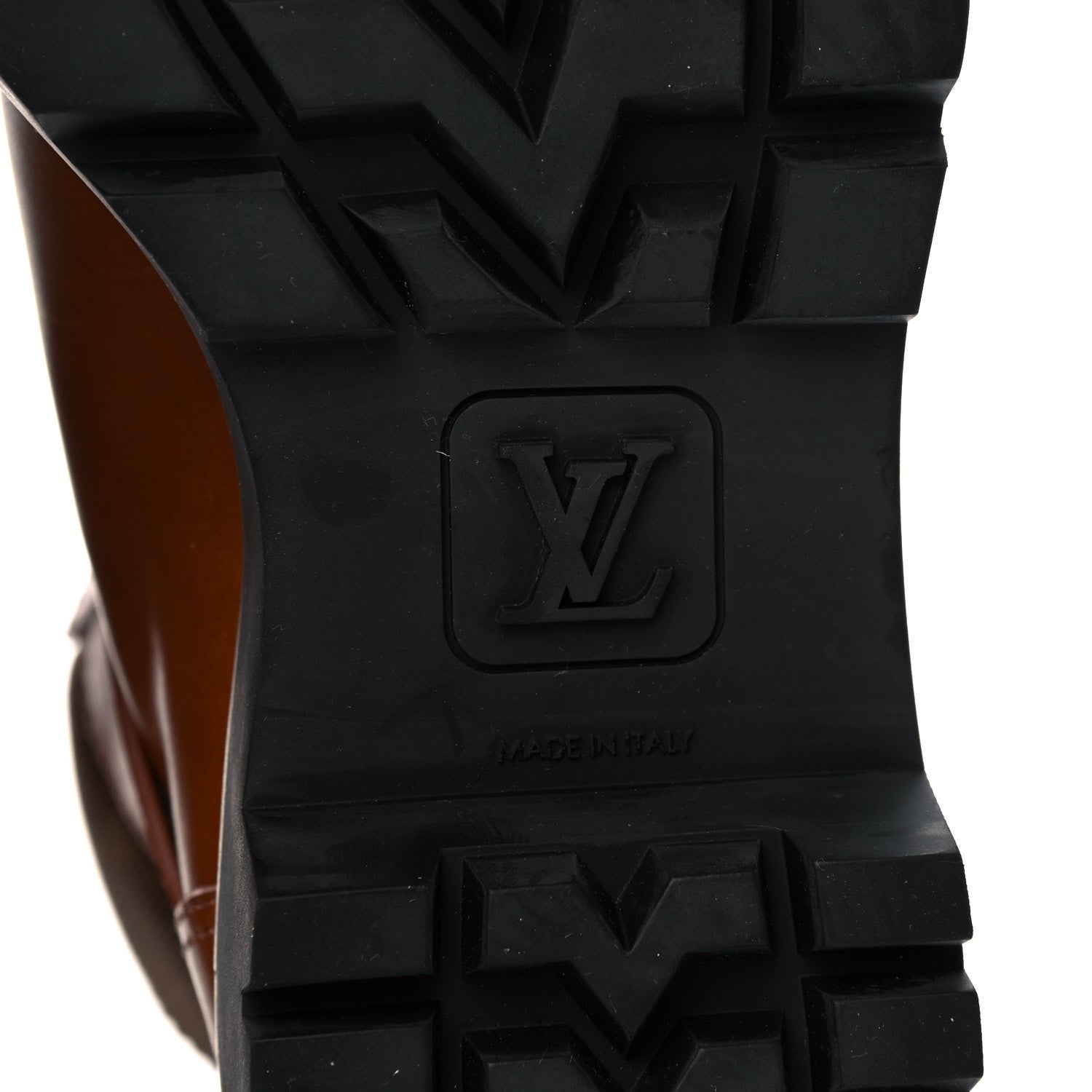 Louis Vuitton Calfskin Territory Ranger Combat Boots 36.5 Cognac 6 of 8