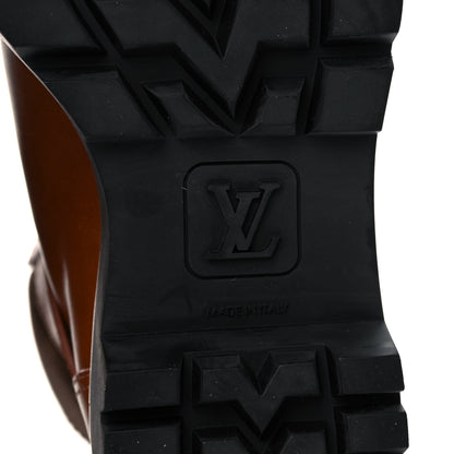 Louis Vuitton Calfskin Territory Ranger Combat Boots 36.5 Cognac 6 of 8