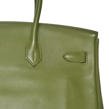 Hermes Veau Swift Birkin 35 Pelouse 26 of 35