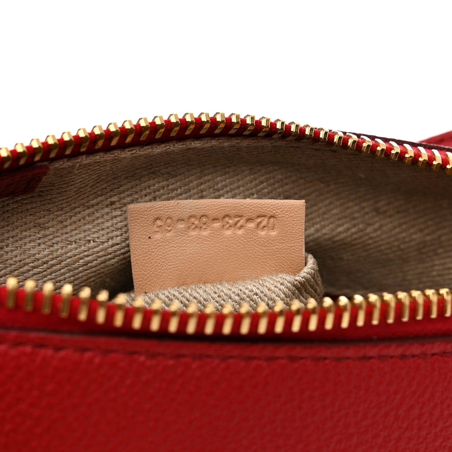 Chloe Calfskin Small Marcie Satchel Dahlia Red 7 of 10