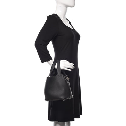 Hermes Taurillon Clemence Picotin Lock 18 PM Black 2 of 10