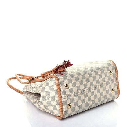 Louis Vuitton Damier Azur Propriano Rose Ballerine 4 of 8