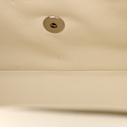 Chanel Caviar Quilted Jumbo Single Flap White 12 of 14