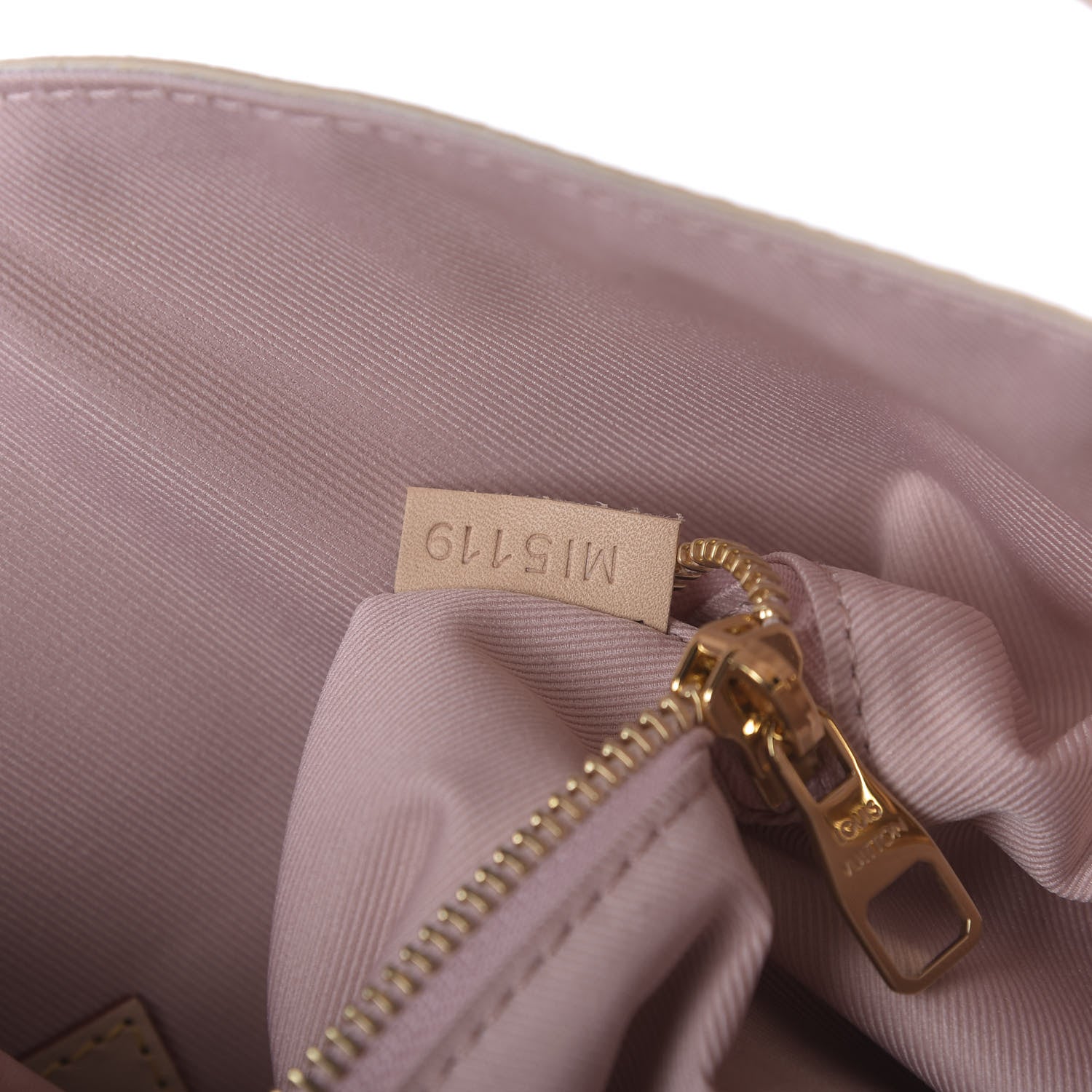 Louis Vuitton Damier Azur Graceful MM Rose Ballerine 9 of 10