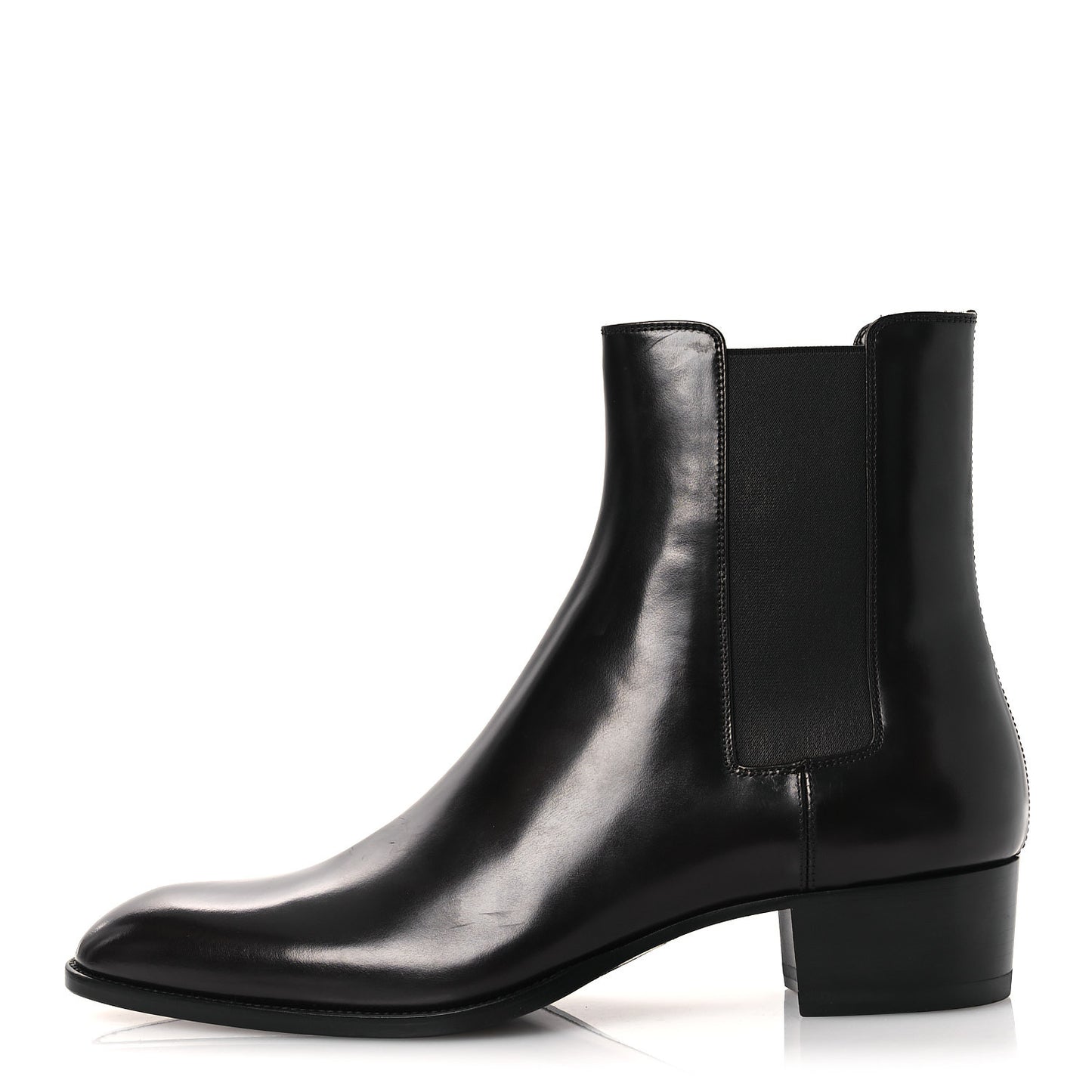 Calfskin Mens Wyatt 40mm Chelsea Boots 45 Sparrow Brown