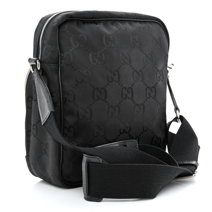 Gucci Econyl Nylon Monogram Off The Grid Messenger Black 3 of 13