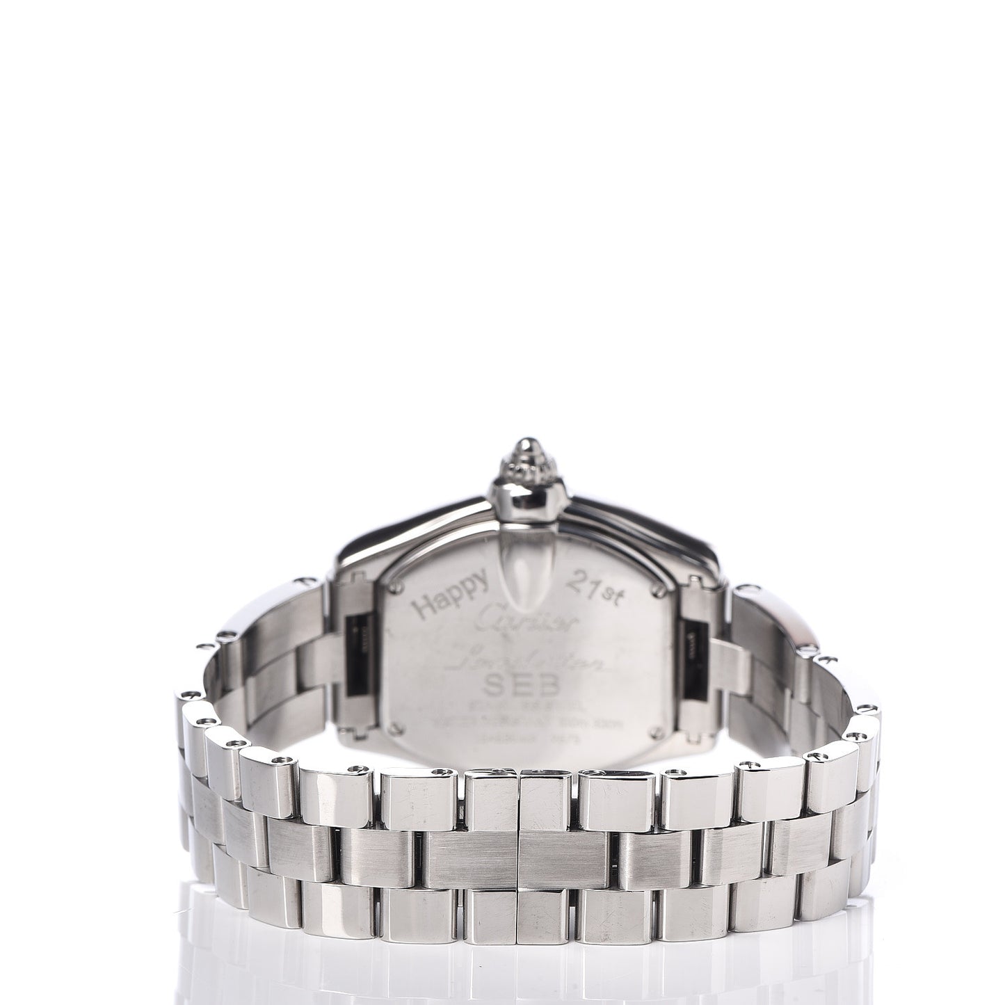 Stainless Steel 31mm Roadster Quartz Watch Pink