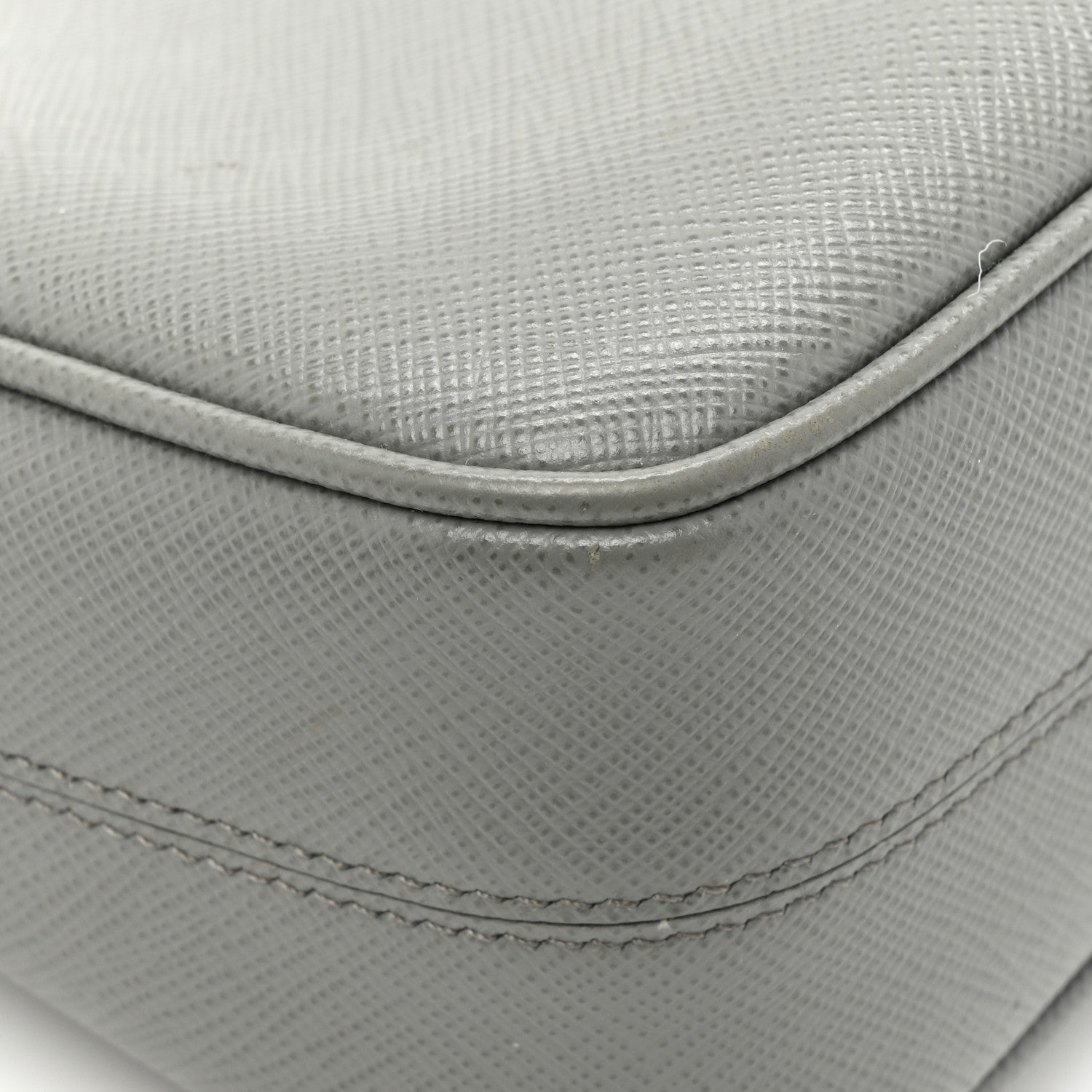 Prada Saffiano Re-Edition 2005 Shoulder Bag Ardesia 11 of 12