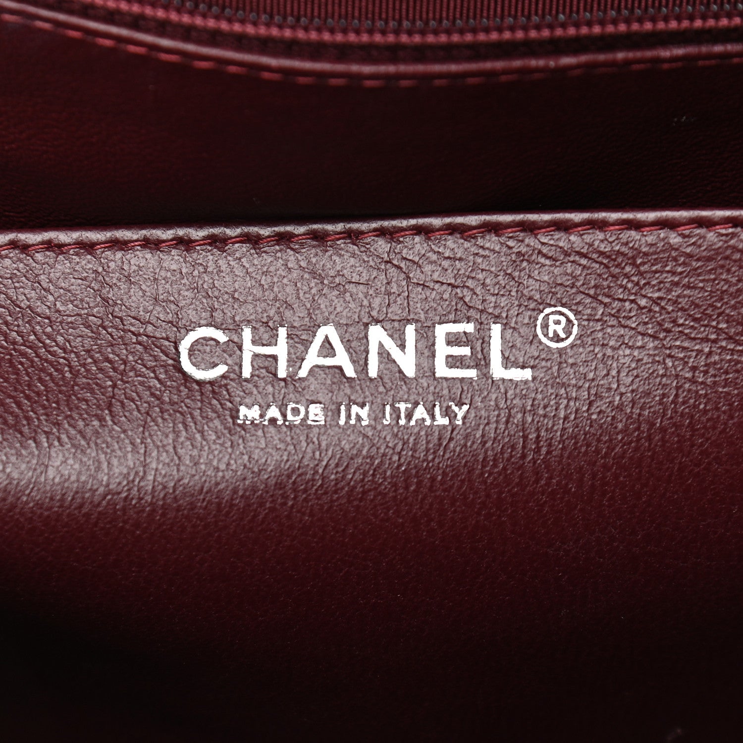 Chanel Lambskin Quilted Maxi Single Flap Black 6 of 9