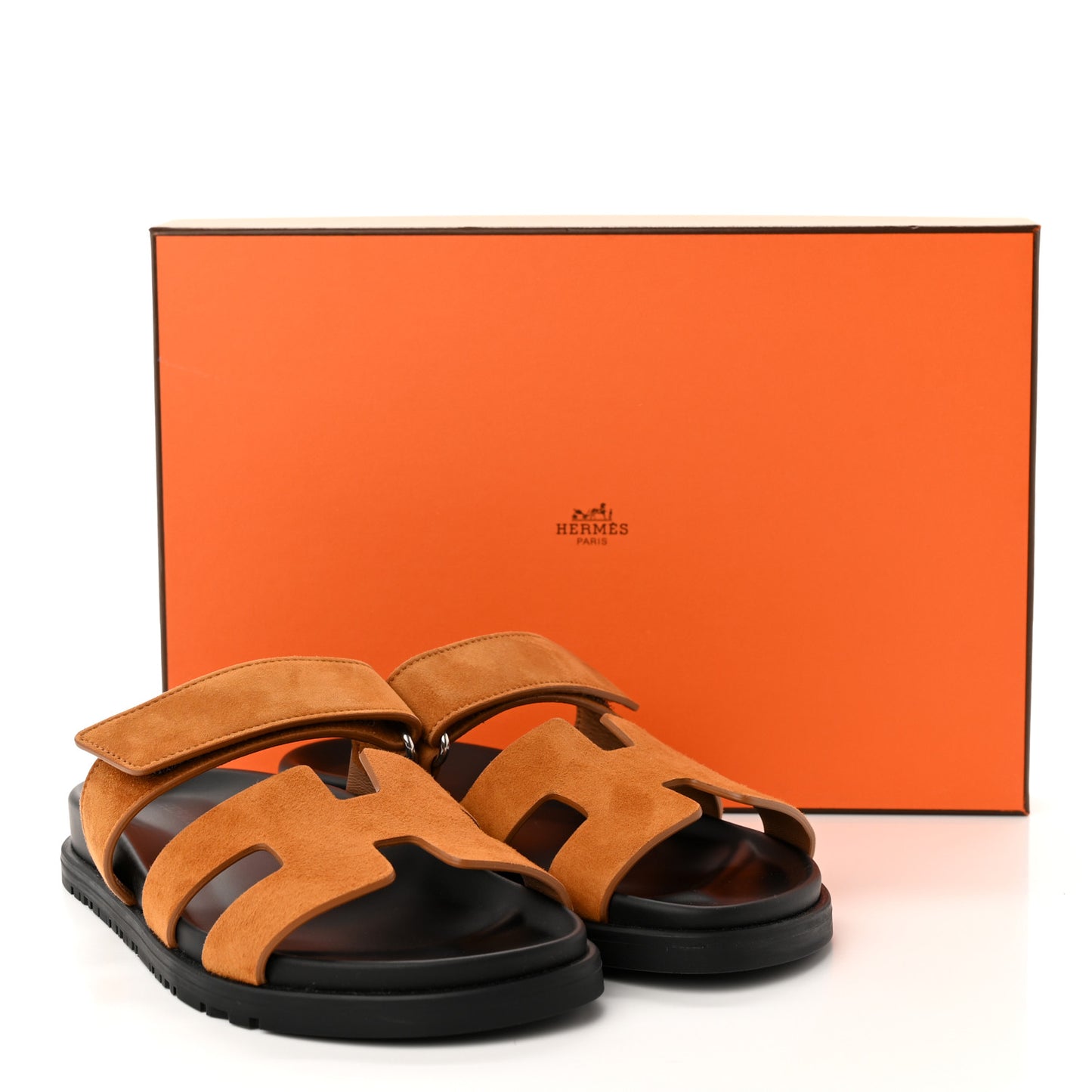 Suede Goatskin Womens Chypre Sandals 35.5 Naturel