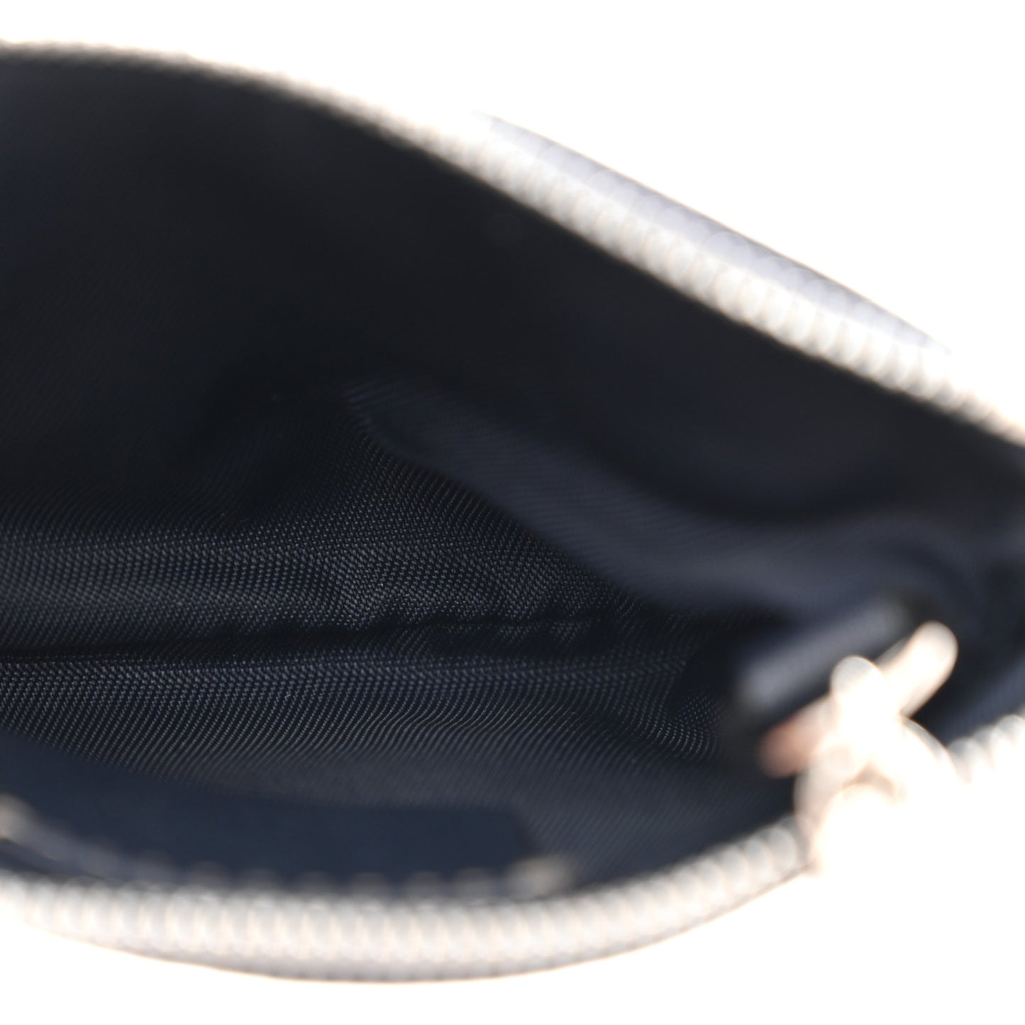 GG Supreme Monogram Key Case Beige Blue