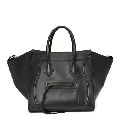 Celine Smooth Calfskin Medium Phantom Luggage Grey 1 of 10