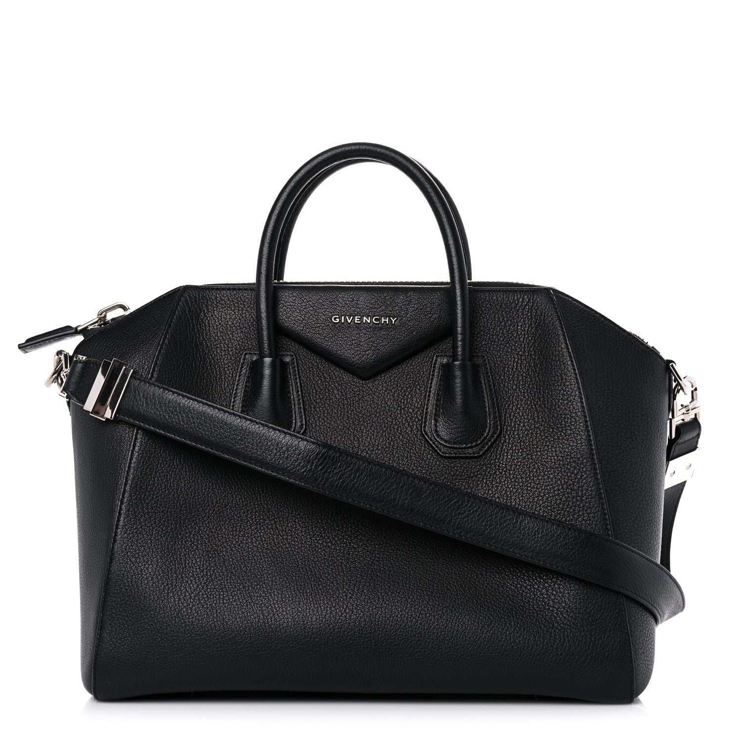 Givenchy Sugar Goatskin Medium Antigona Black 1 of 19