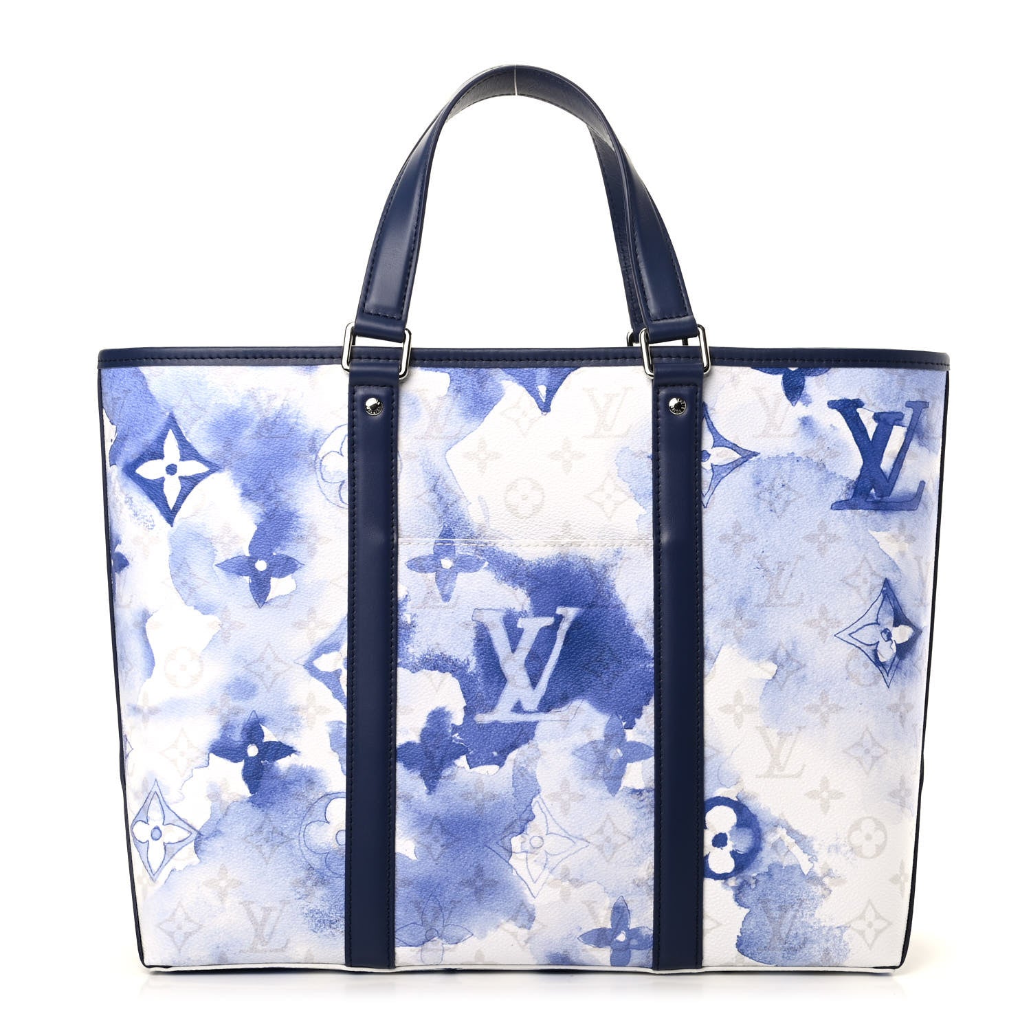 Louis Vuitton Monogram Watercolor New Tote GM Blue 1 of 9