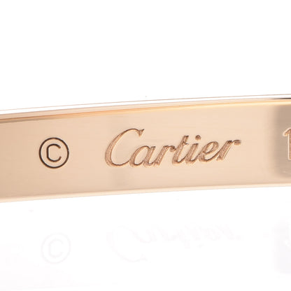 Cartier 18K Yellow Gold Small LOVE Bracelet 19 6 of 7