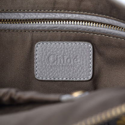 Chloe Calfskin Medium Marcie Satchel Cashmere Grey 9 of 13