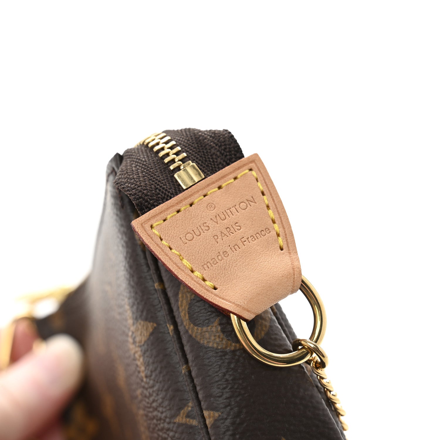 Louis Vuitton Monogram Mini Pochette Accessories 6 of 9