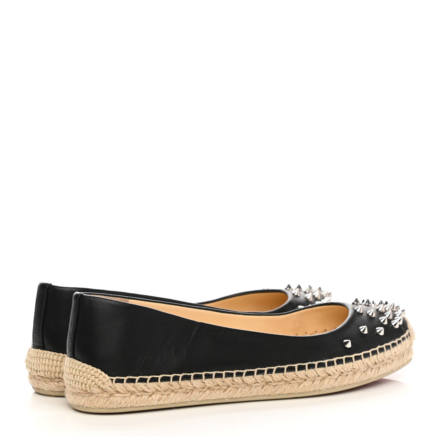 Nappa Aliochette Espadrilles 38 Black