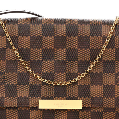Louis Vuitton Damier Ebene Favorite MM 8 of 10