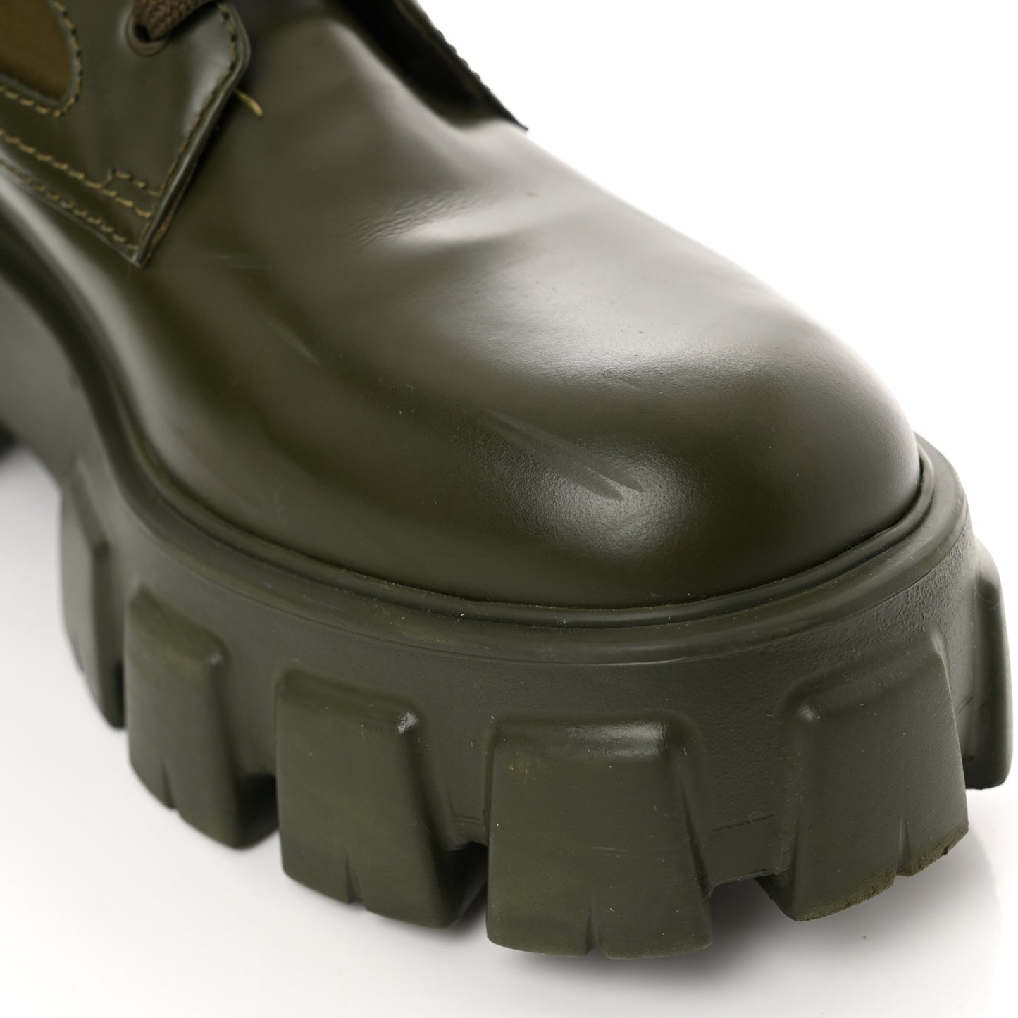 Spazzolato Rois Re-Nylon Metal Triangle Logo Monolith Pouch Pocket 55mm Boots 38.5 Militare