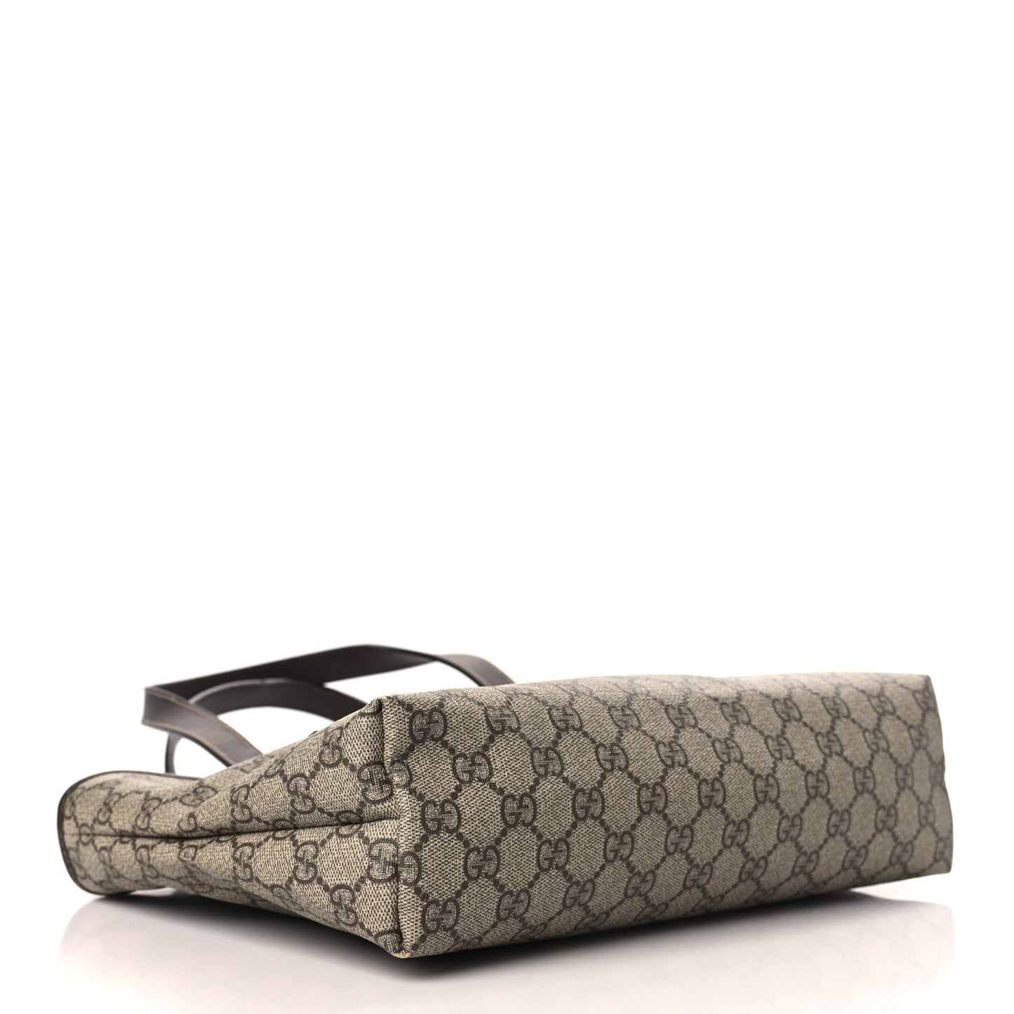 GG Supreme Monogram Small Joy Tote Dark Brown