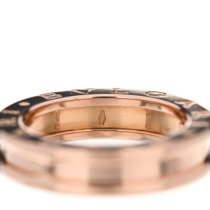 Bulgari 18K Rose Gold B.Zero1 One-Band Ring 51 5.75 5 of 5