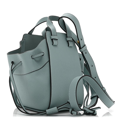 Loewe Pebble Grain Calfskin Mini Hammock Shoulder Bag Light Blue 3 of 10