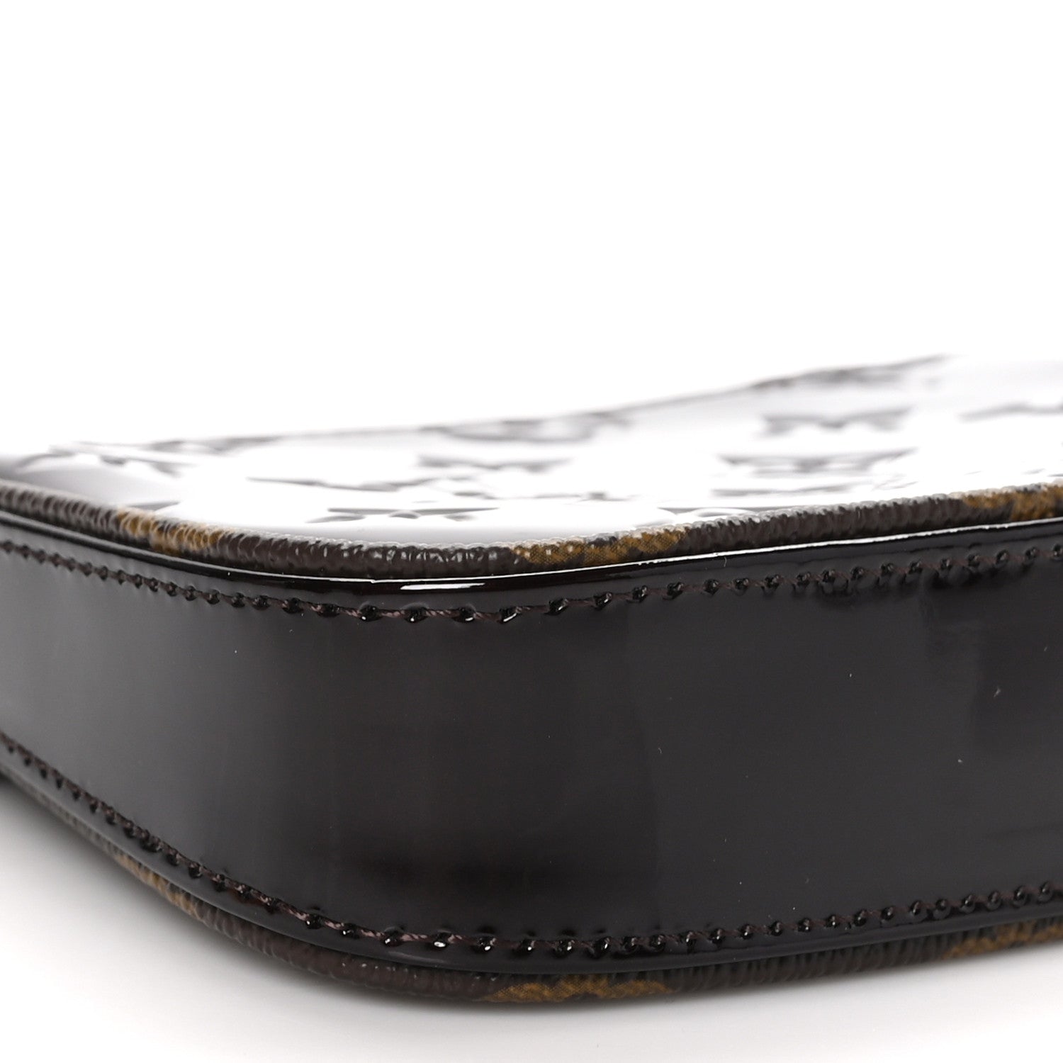 Louis Vuitton Vernis Monogram Mini Pochette Accessories Amarante 8 of 10