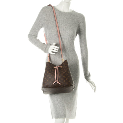 Louis Vuitton Monogram Neonoe MM Rose Poudre 2 of 7