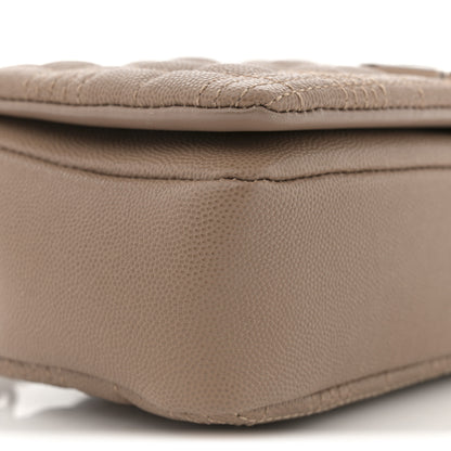 Burberry Lambskin Quilted Small Lola Bag Camel 9 of 10