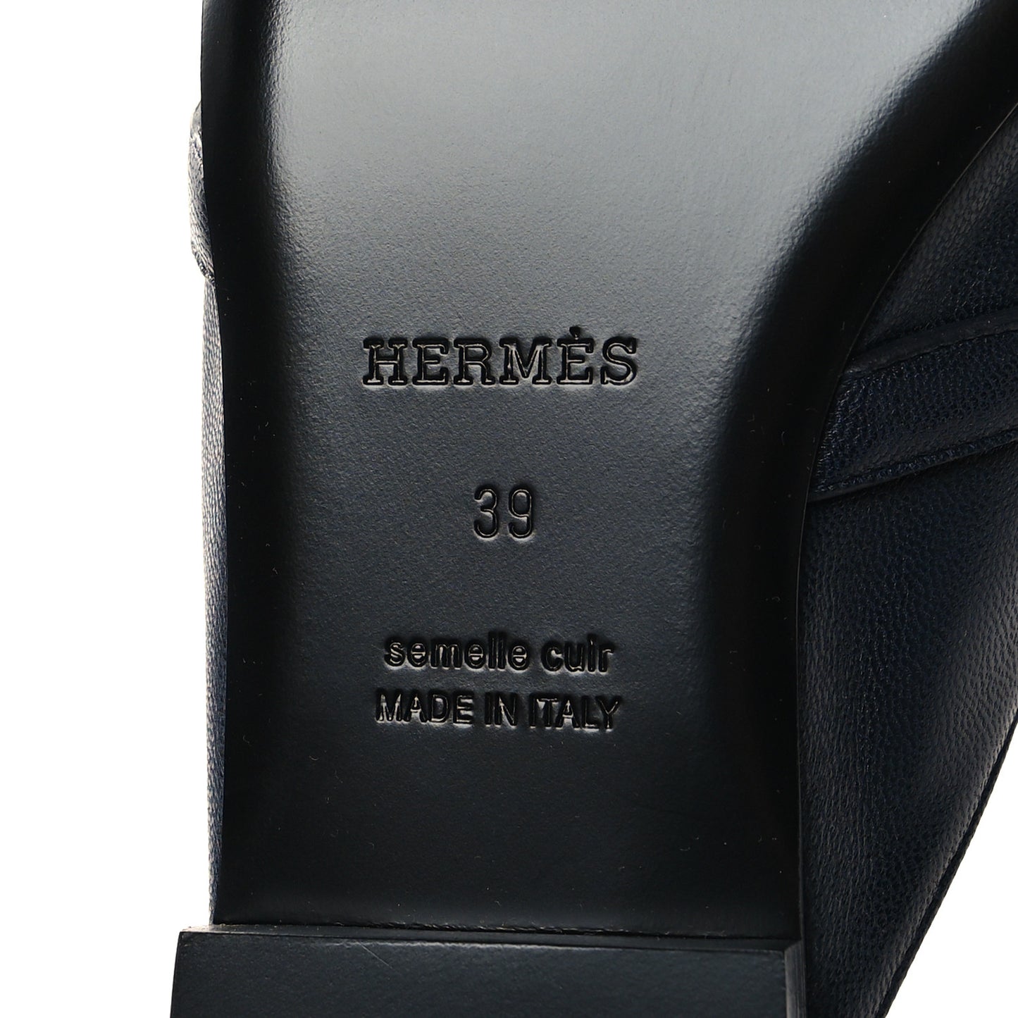 Goatskin Oz Mules 39 Bleu Martitime