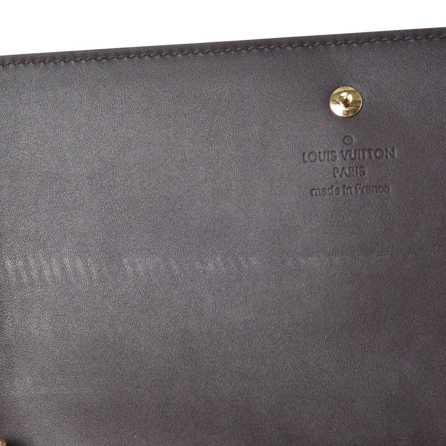 Louis Vuitton Vernis Chain Wallet Amarante 8 of 9