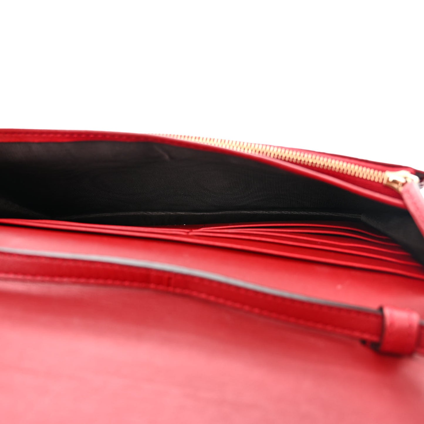 Microguccissima Crossbody Wallet Red
