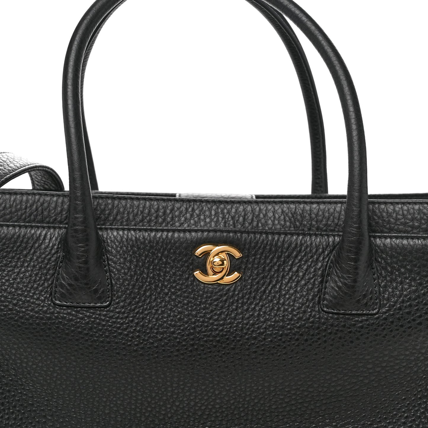 Deerskin Cerf Executive Shopper Tote Black