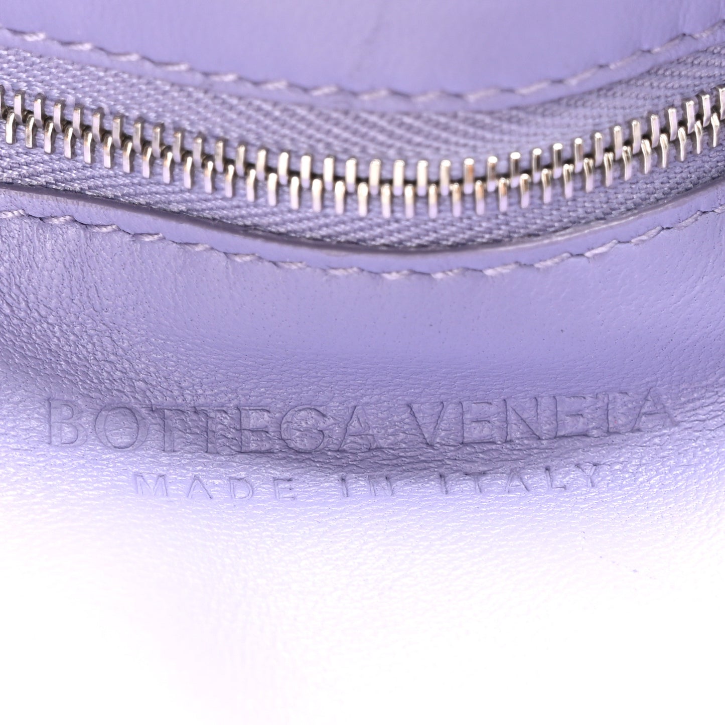 Nappa Maxi Intreccio Padded Cassette Crossbody Bag Lavender
