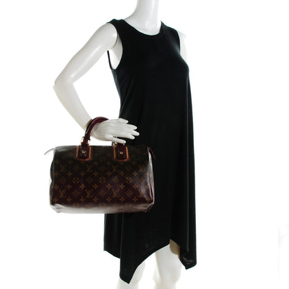 Louis Vuitton Monogram Mirage Speedy 30 Bordeaux 2 of 7