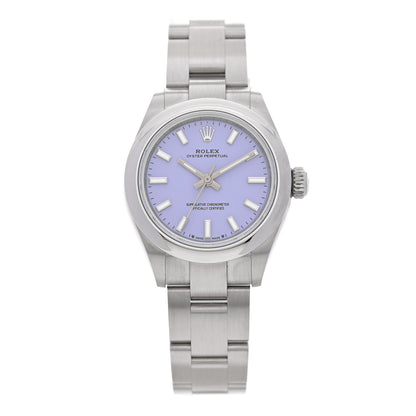 Rolex Stainless Steel 28mm Oyster Perpetual Datejust Watch Lavender 276200 1 of 5