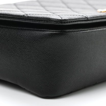 Chanel Caviar Quilted Medium Fashion Therapy Flap Bag Black 9 of 11