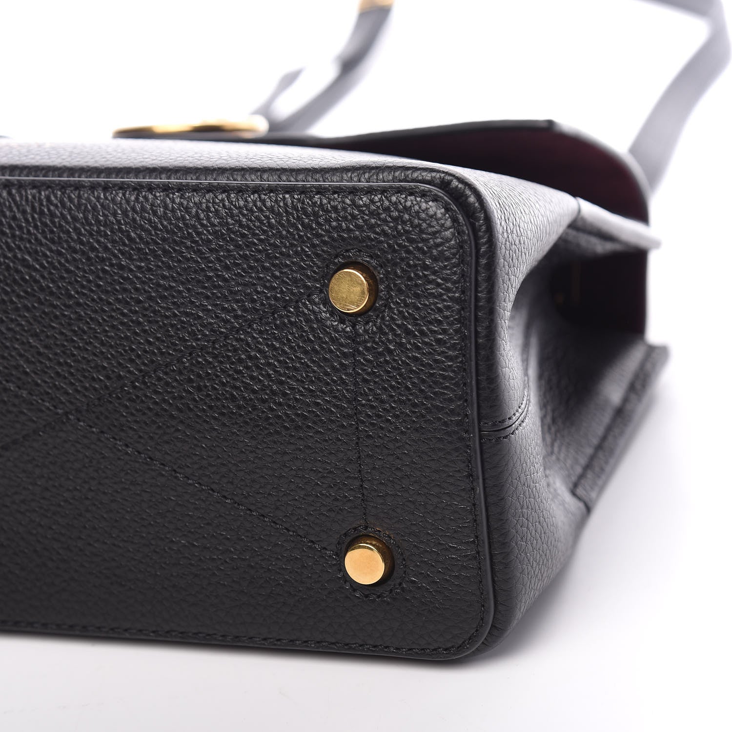 Mulberry Small Classic Grain Calfskin Mini Seaton Black 9 of 9