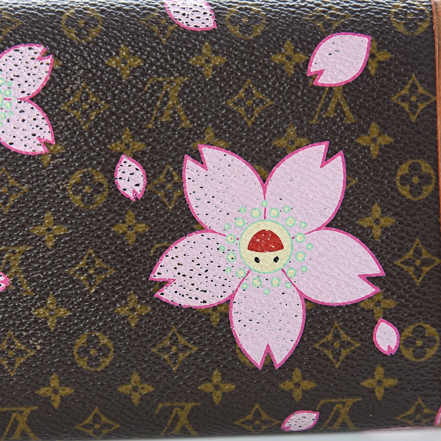 Monogram Cherry Blossom Porte Tresor International Wallet Brown